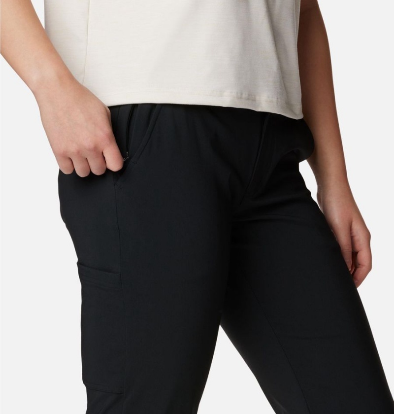 Black Columbia Back Beauty Softshell Women's Pants | 95160YCLN