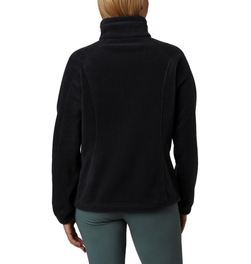 Black Columbia Benton Springs Full Zip Women's Fleece Jacket | 40635VYZR