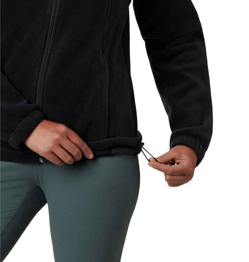 Black Columbia Benton Springs Full Zip Women's Fleece Jacket | 40635VYZR