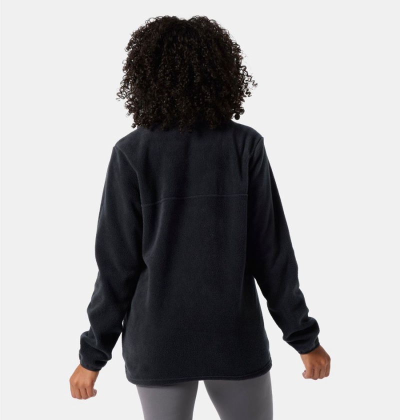 Black Columbia Benton Springs Half Snap Fleece Women's Pullover | 42813KTRH