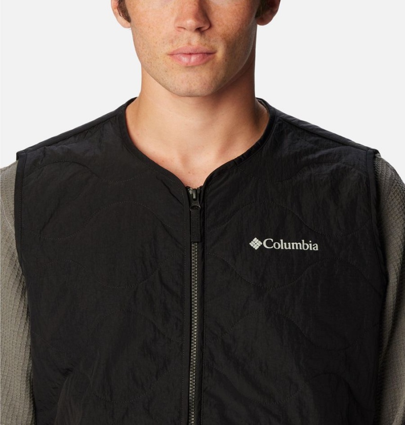 Black Columbia Birchwood Men's Vest | 54730VRNL