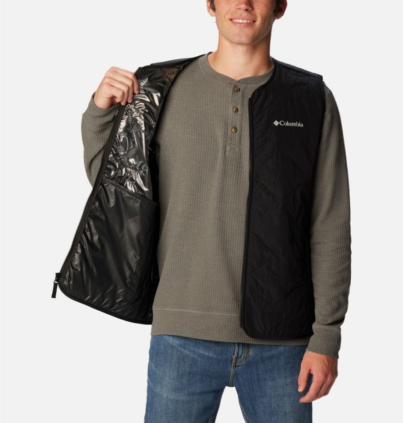 Black Columbia Birchwood Men's Vest | 54730VRNL