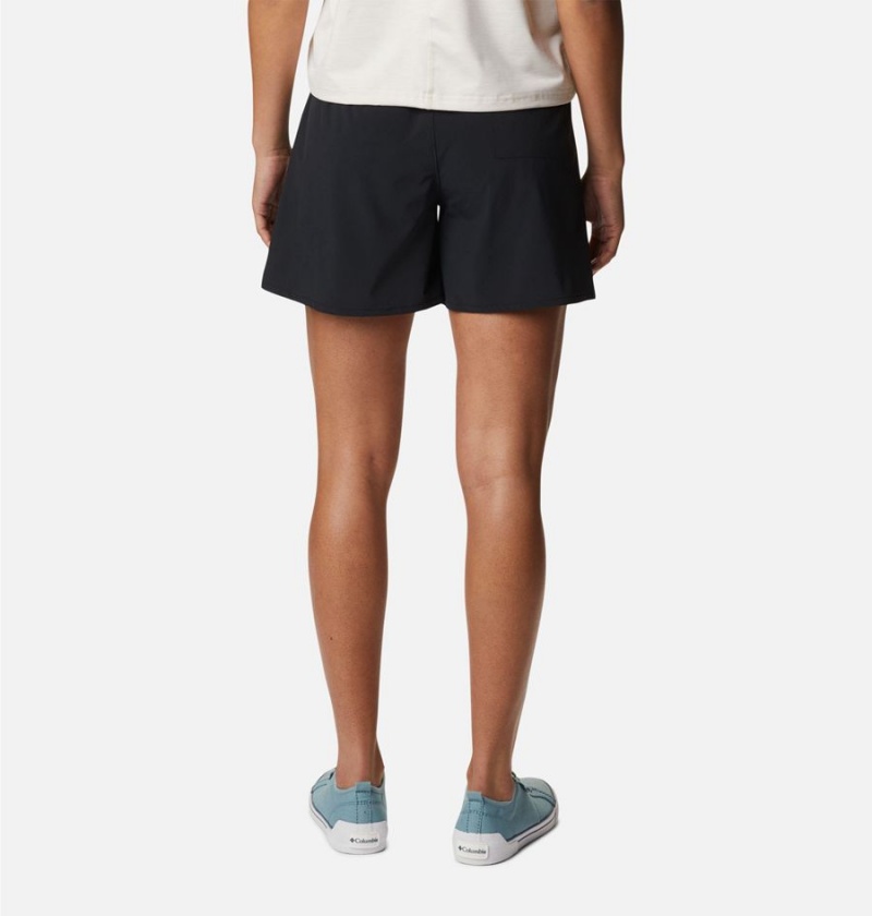 Black Columbia Boundless Beauty Women's Shorts | 98147OLZR