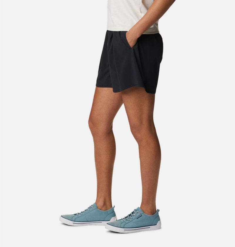 Black Columbia Boundless Beauty Women's Shorts | 98147OLZR