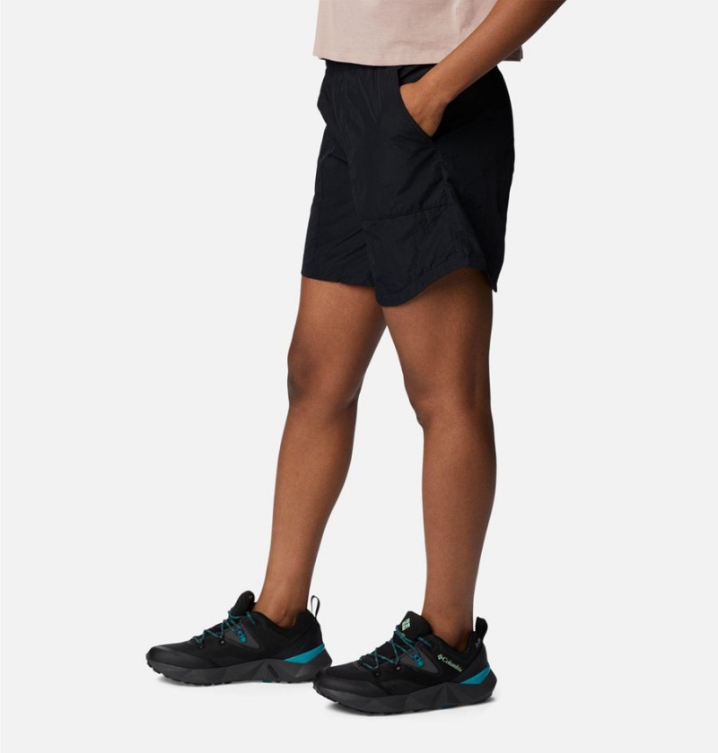 Black Columbia Boundless Trek Women's Shorts | 13924JXSQ