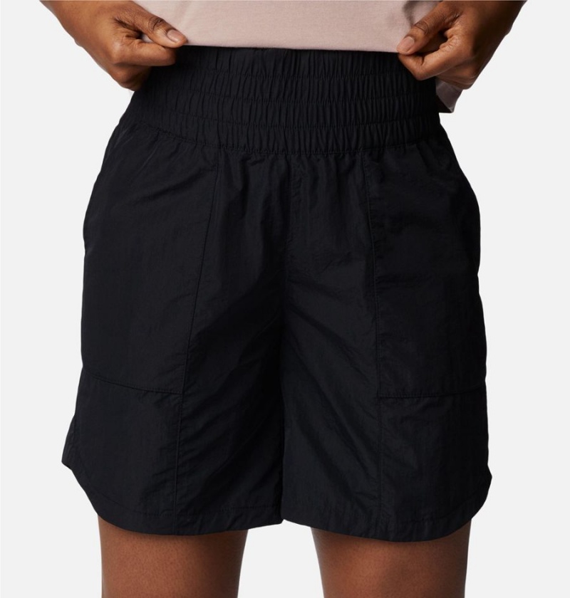 Black Columbia Boundless Trek Women's Shorts | 13924JXSQ