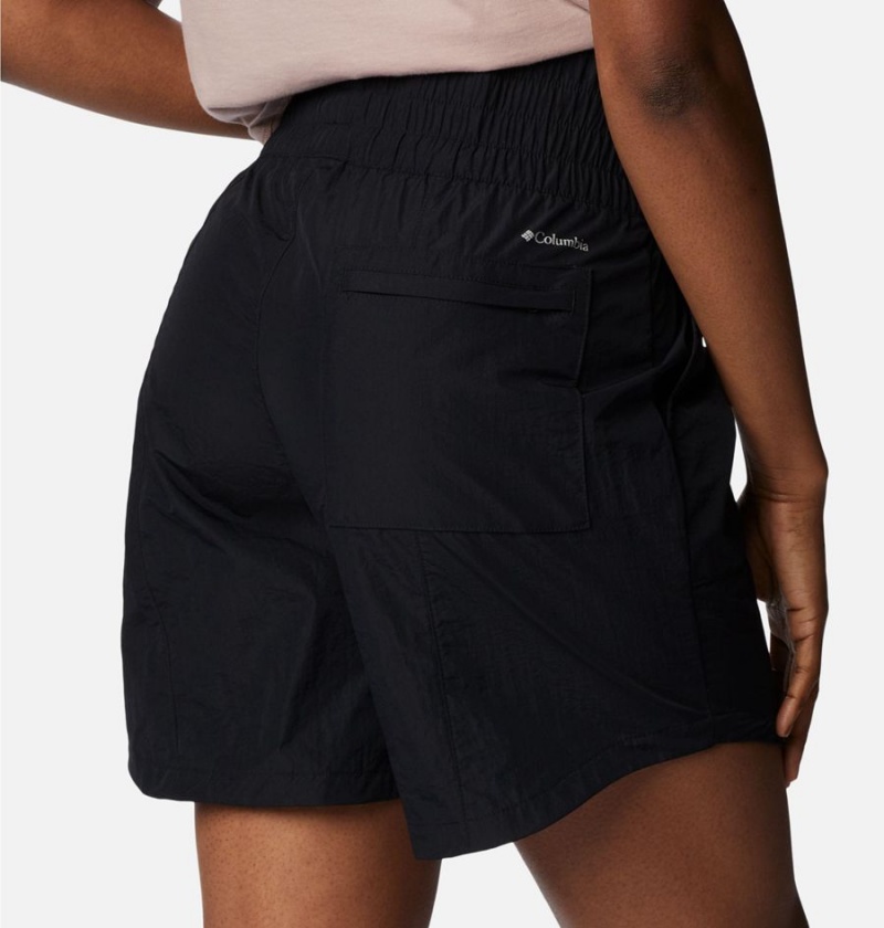 Black Columbia Boundless Trek Women's Shorts | 13924JXSQ