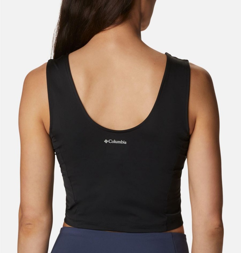 Black Columbia Boundless Trek Women's Tank Top | 23690RPLO