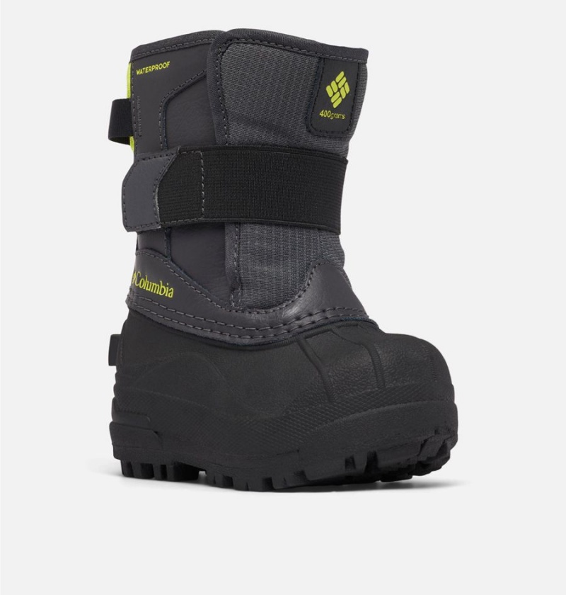 Black Columbia Bugaboot Celsius Strap Kids' Boots | 70891JQXD