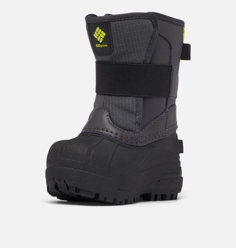 Black Columbia Bugaboot Celsius Strap Kids' Boots | 70891JQXD