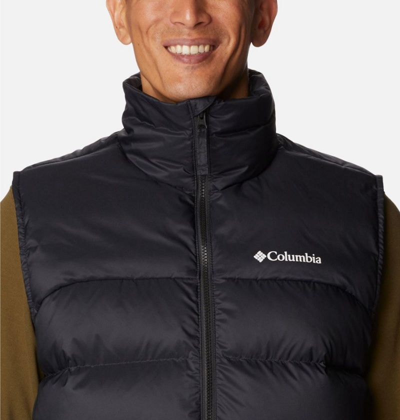 Black Columbia Bulo Point II Omni Heat Infinity Down Men's Vest | 25830RIJN