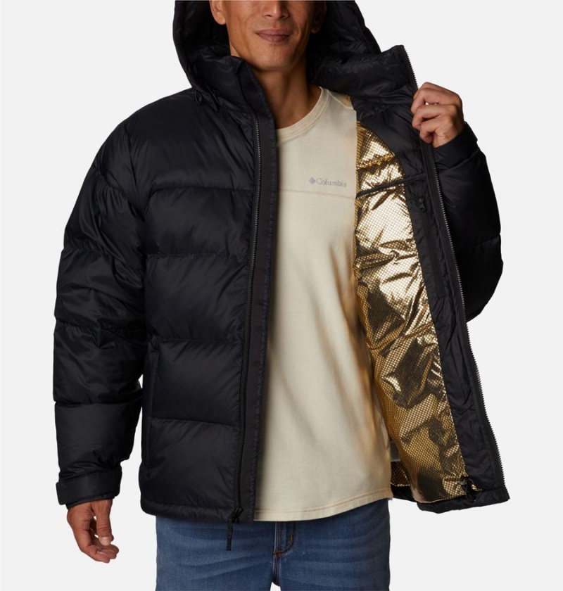 Black Columbia Bulo Point II Omni Heat Infinity Insulated Men's Puffer Jacket | 59861OHIK