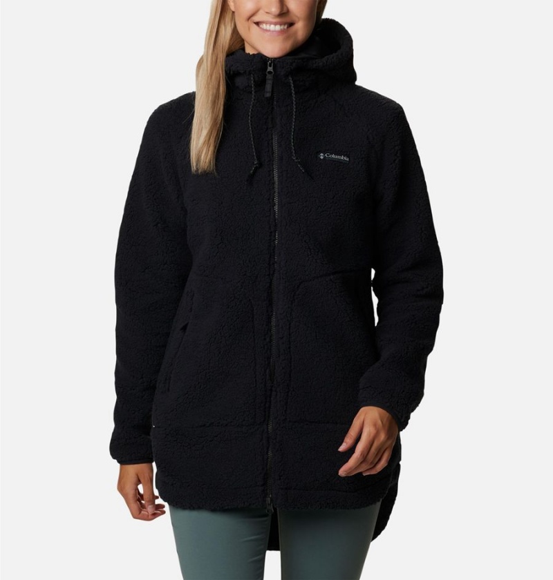 Black Columbia CSC Sherpa Women\'s Fleece Jacket | 05934MZFY