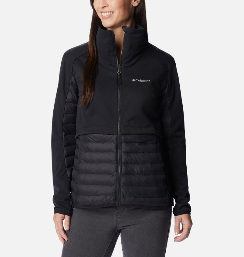 Black Columbia Canyon Meadows Interchange Women's 3 In 1 Jackets | 87056BIEK