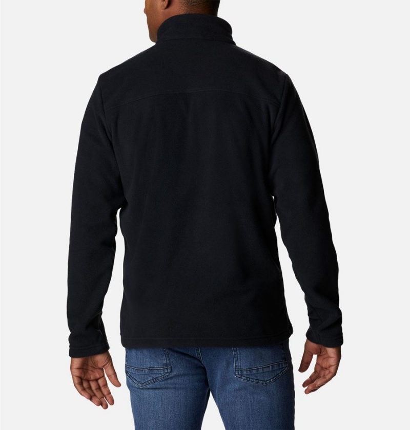 Black Columbia Castle Dale Full Zip Men's Fleece Jacket | 29185USFV