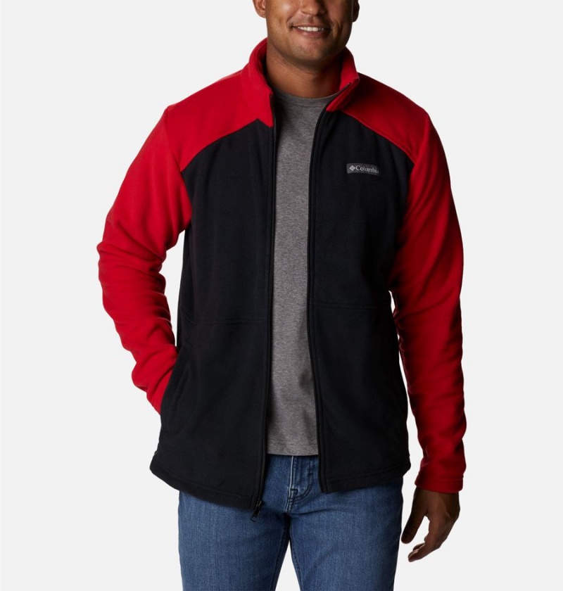 Black Columbia Castle Dale Full Zip Men's Fleece Jacket | 02437BIZT