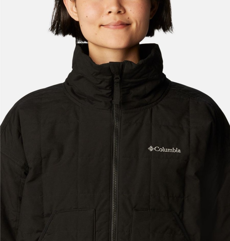 Black Columbia Chatfield Hill II Women's Puffer Jacket | 86037OAQF