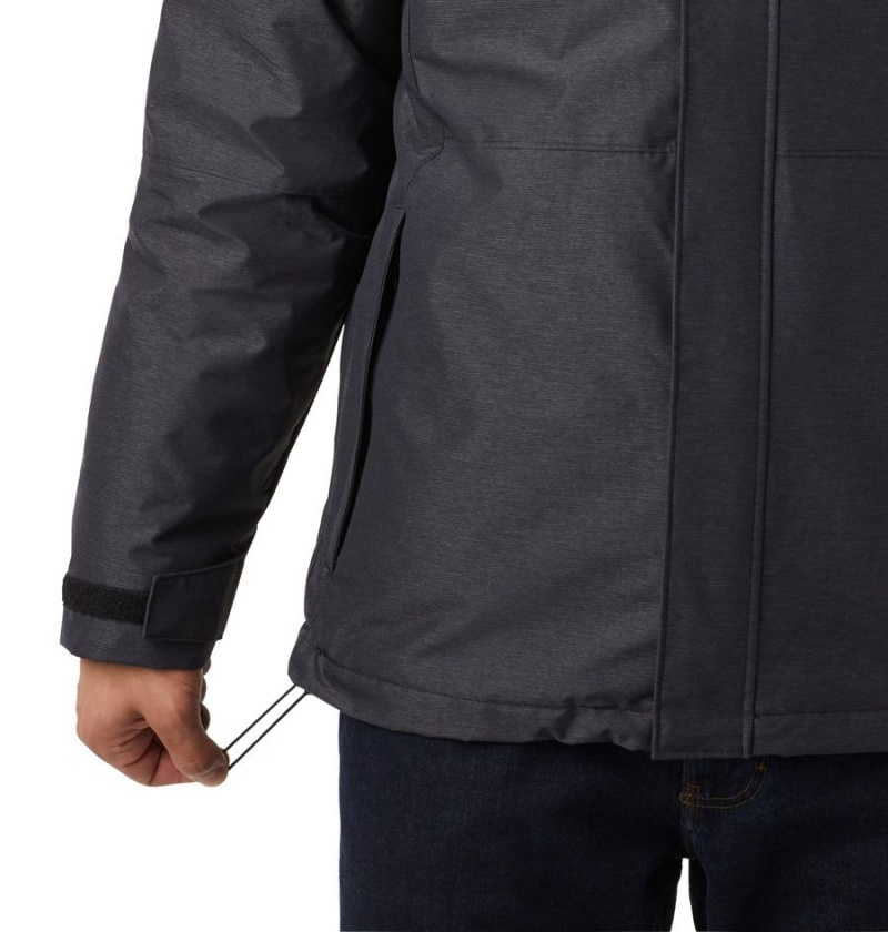 Black Columbia Cloverdale Interchange Men's 3 In 1 Jackets | 06154BUHO