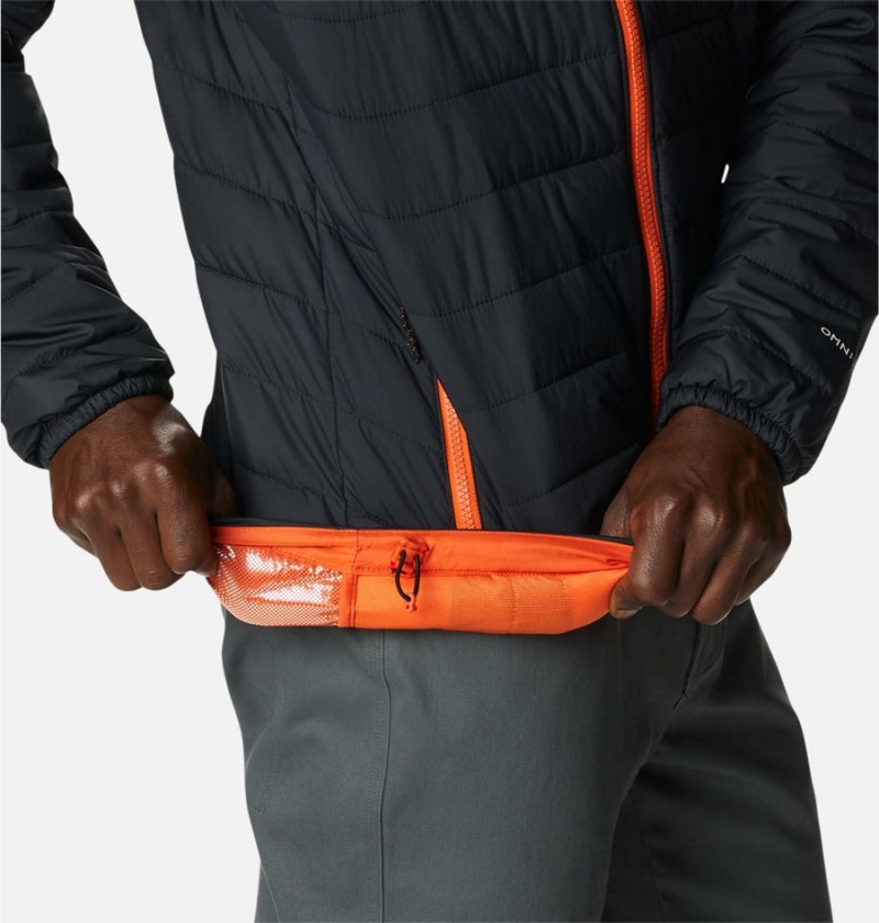 Black Columbia Collegiate Powder Lite - Oregon State Insulated Men's Puffer Jacket | 32790PLSW