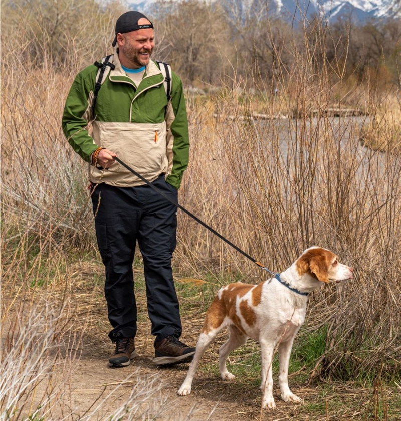 Black Columbia Deschutes Valley Men's Pants | 83174UCAJ