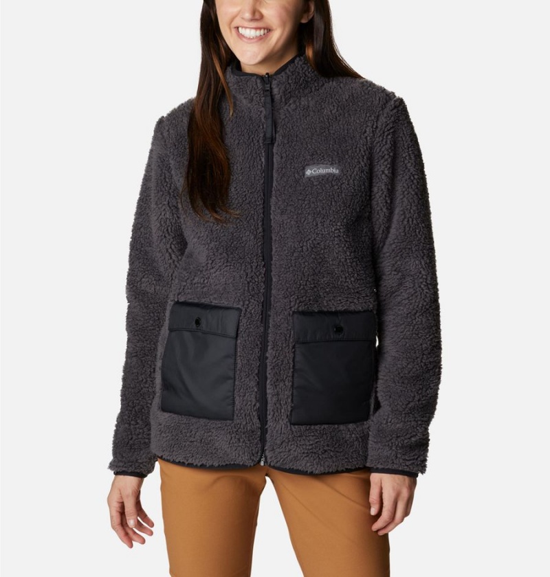 Black Columbia Drop Ridge Interchange Women's 3 In 1 Jackets | 60729YJCS