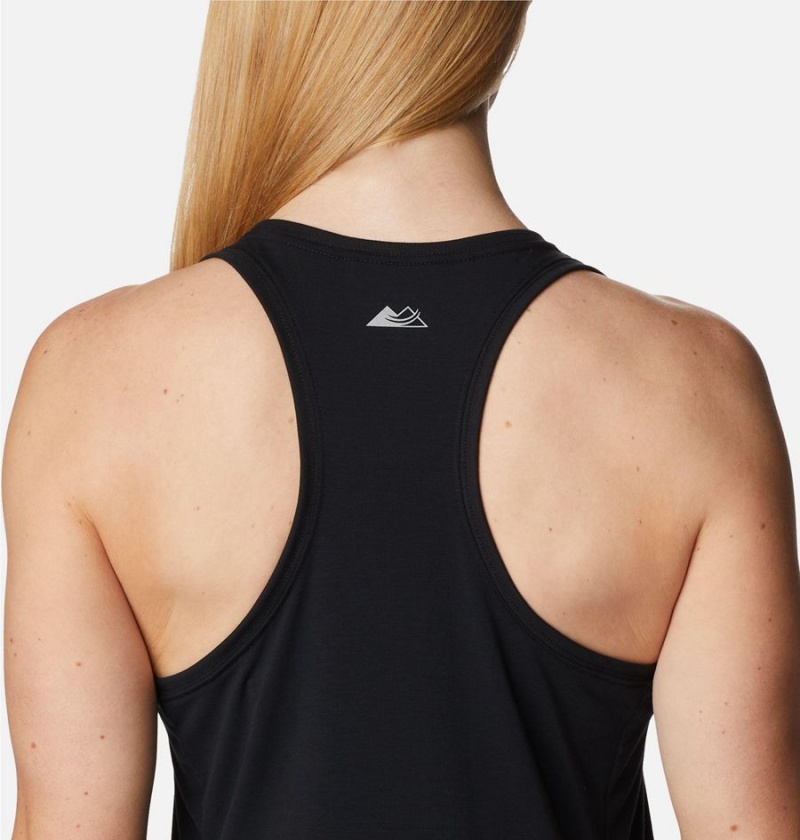 Black Columbia Endless Trail Running Women's Tank Top | 60492RZFG