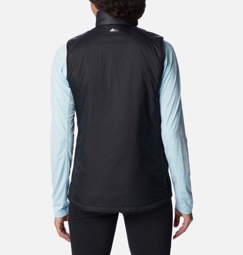 Black Columbia Endless Trail Running Women's Vest | 79542MOHR