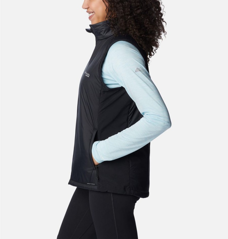 Black Columbia Endless Trail Running Women's Vest | 79542MOHR