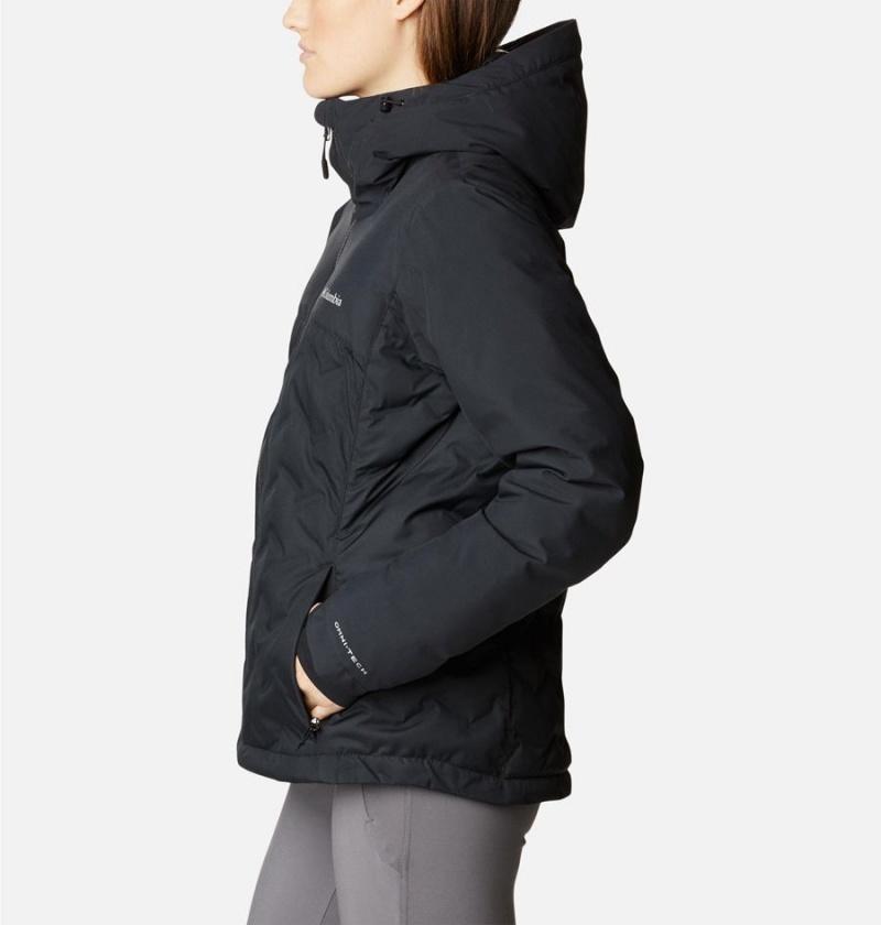 Black Columbia Grand Trek II Women's Puffer Jacket | 51423PGFW