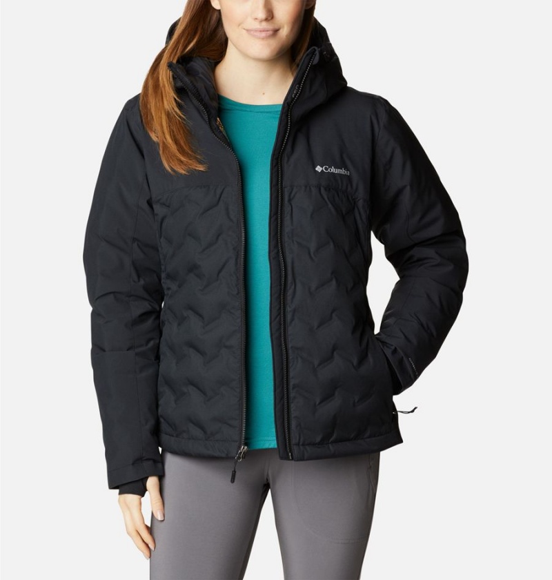 Black Columbia Grand Trek II Women's Puffer Jacket | 51423PGFW