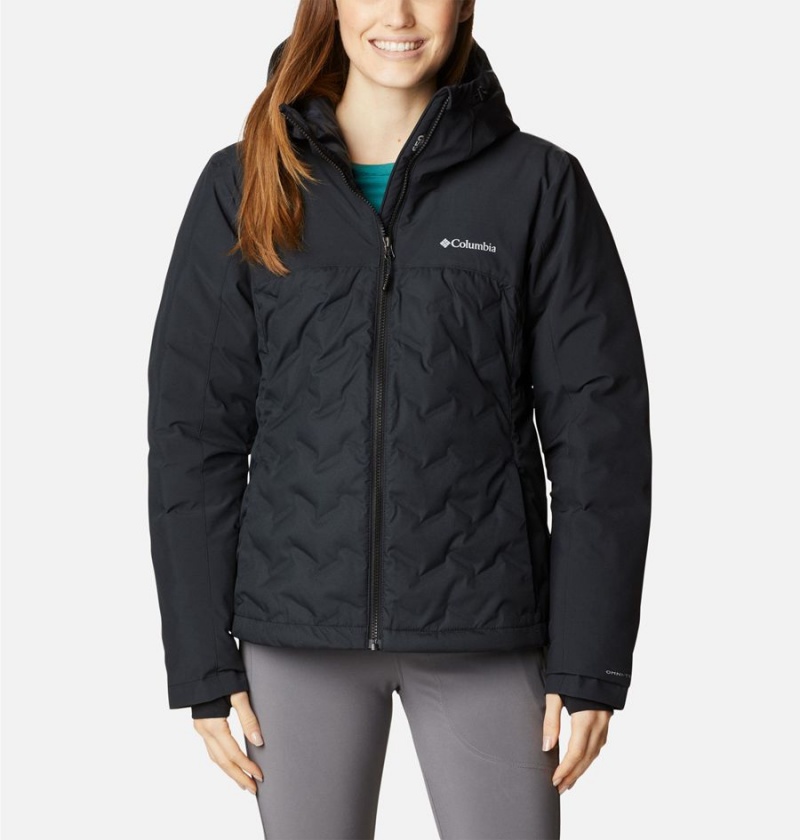 Black Columbia Grand Trek II Women\'s Puffer Jacket | 51423PGFW