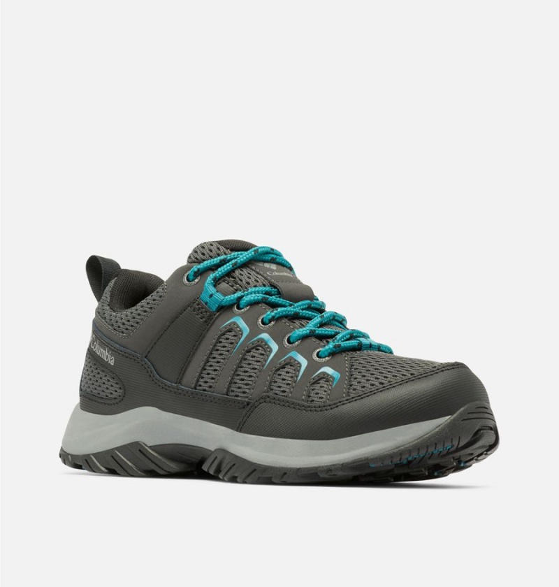 Black Columbia Granite Trail Waterproof Women's Hiking Shoes | 42563EIDY