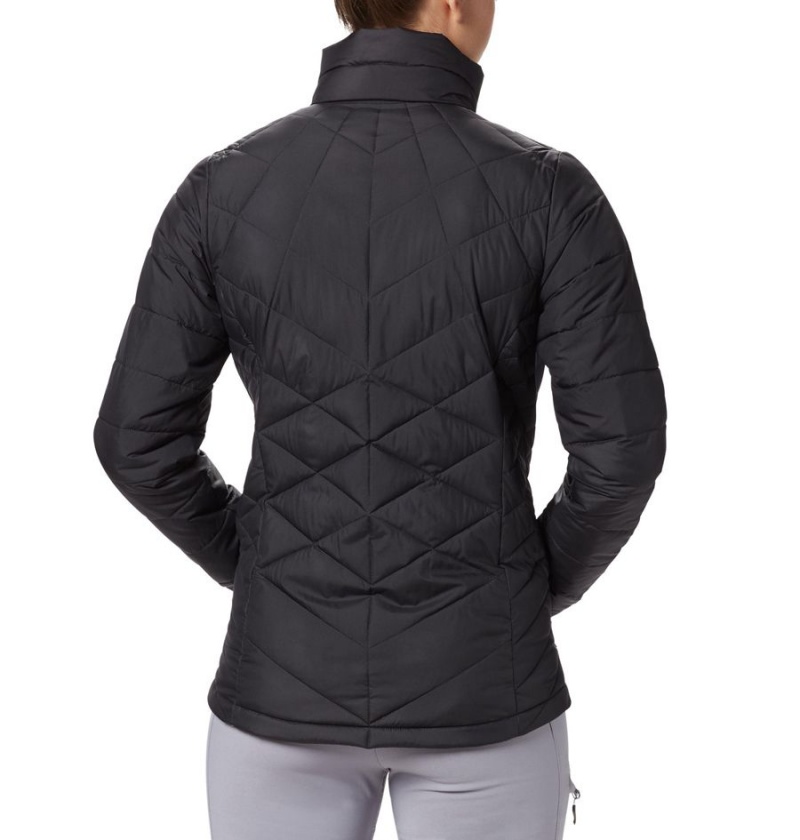 Black Columbia Heavenly Women's Puffer Jacket | 24685DPEU