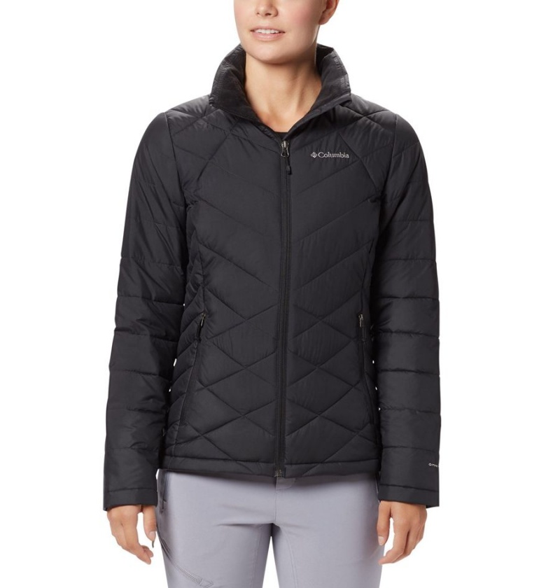 Black Columbia Heavenly Women\'s Puffer Jacket | 24685DPEU