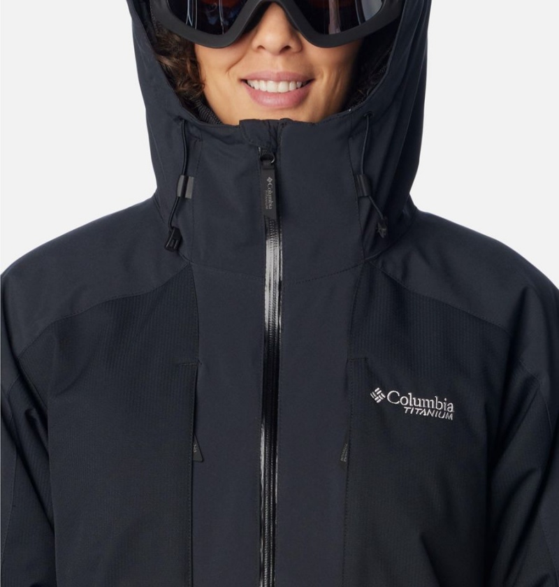 Black Columbia Highland Summit Women's Ski Jacket | 89031BGJK