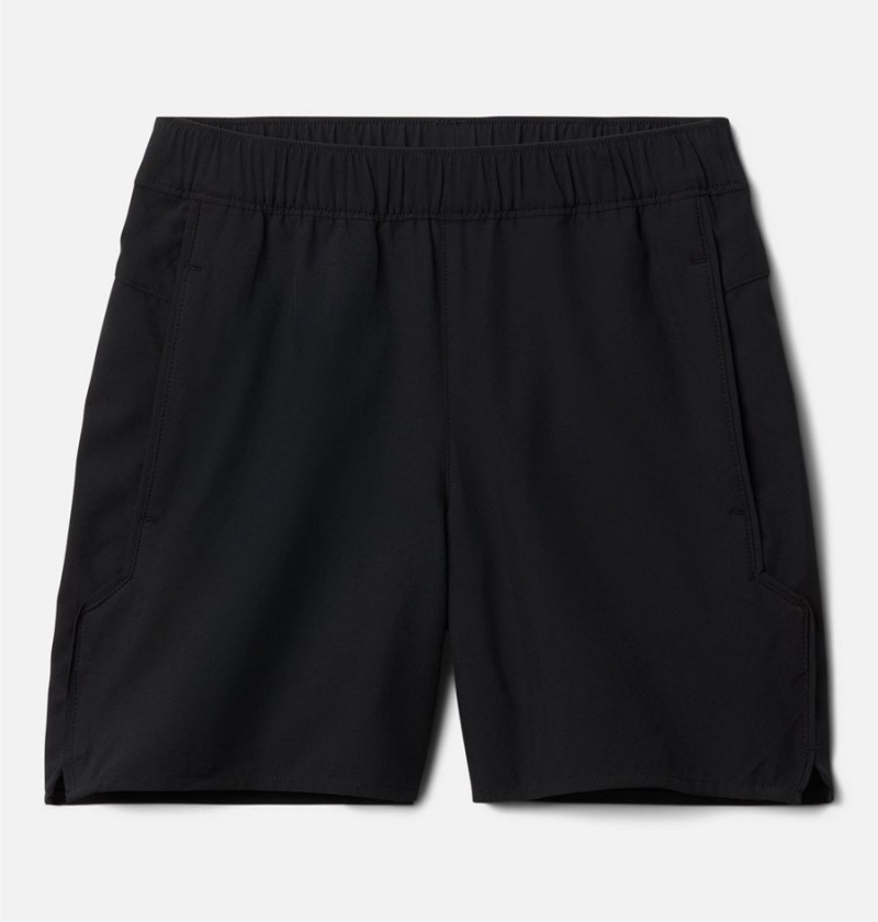 Black Columbia Hike Kids\' Shorts | 59142PIBL