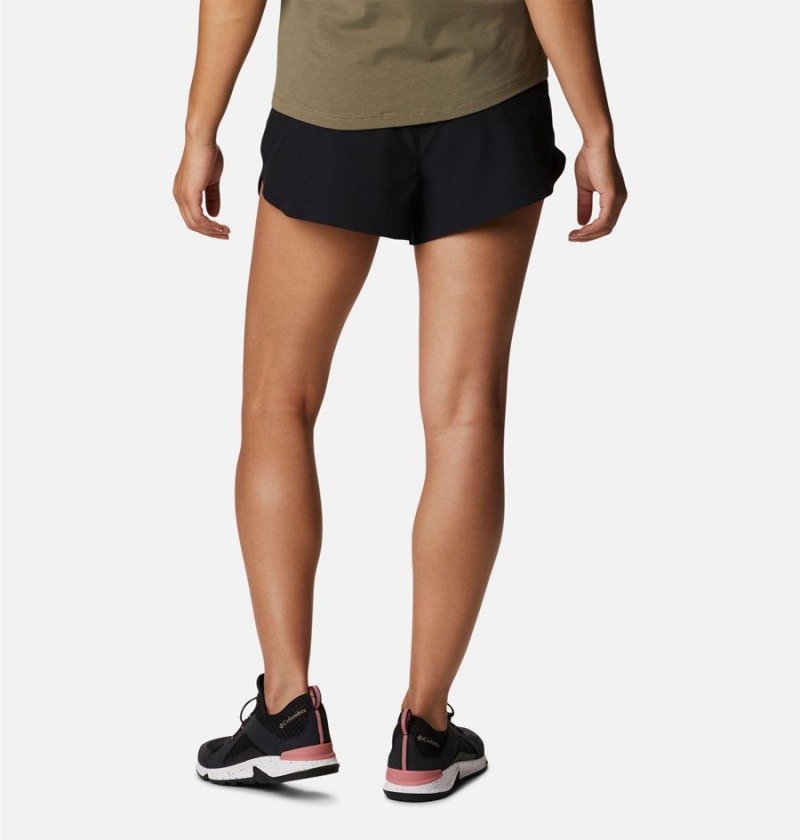 Black Columbia Hike Women's Shorts | 14962UZXK