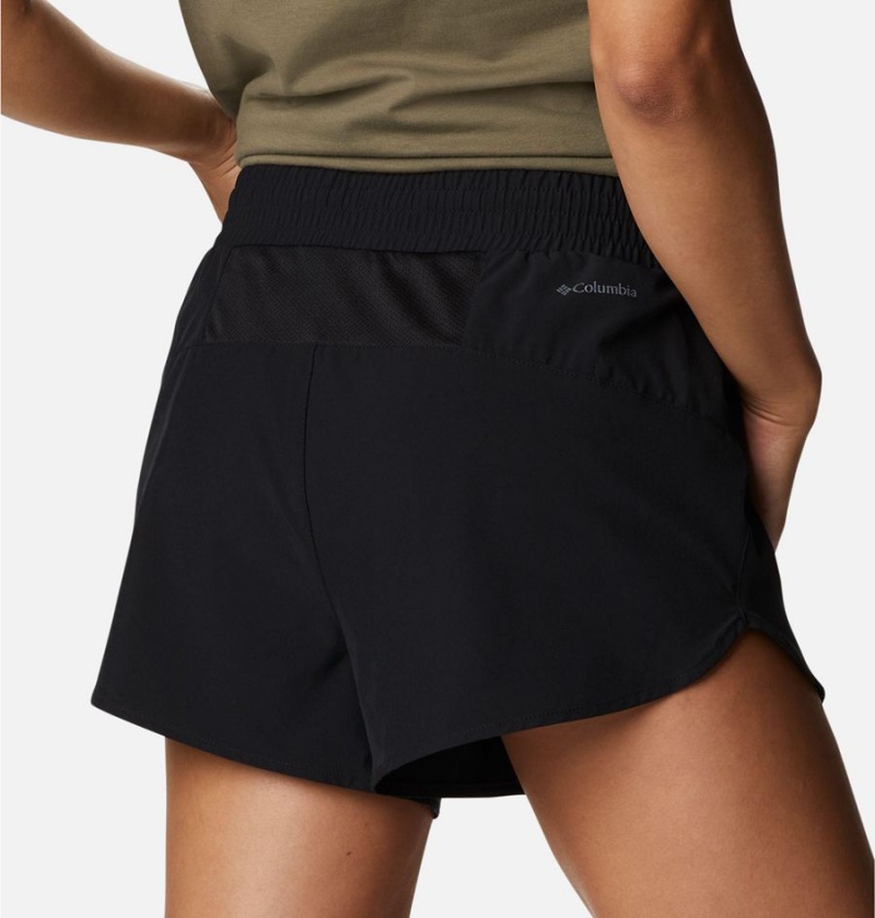 Black Columbia Hike Women's Shorts | 14962UZXK