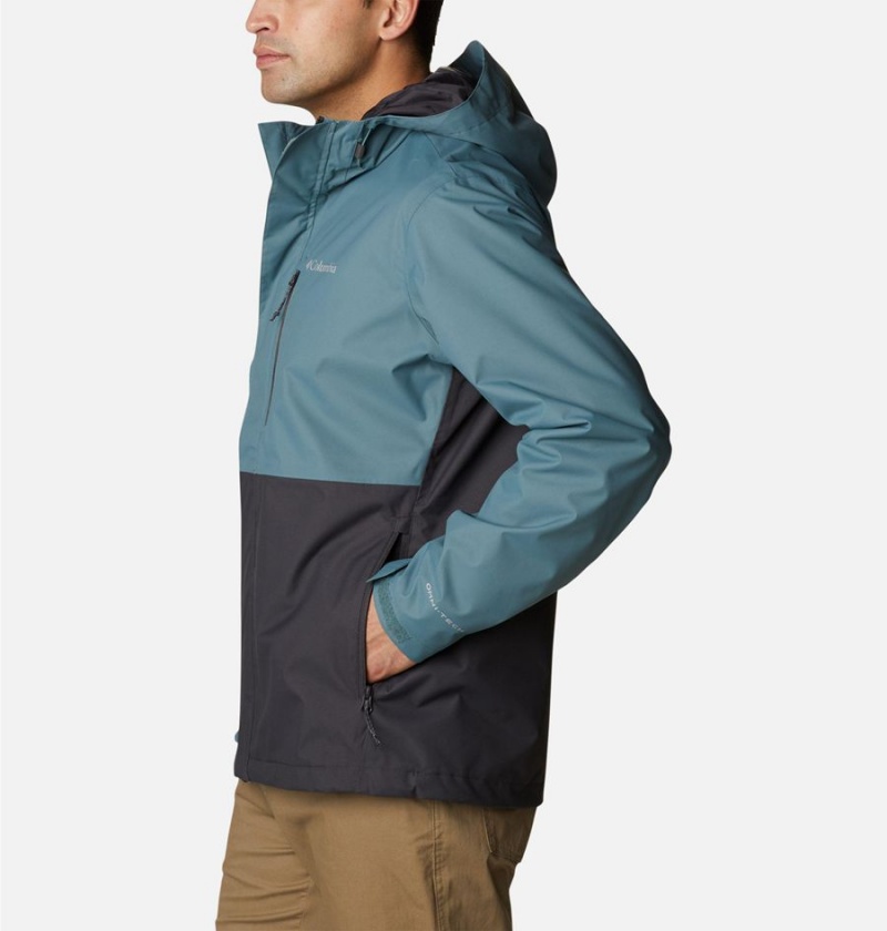 Black Columbia Hikebound Men's Rain Jacket | 41709ELJW