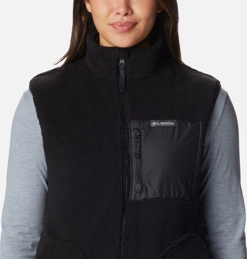 Black Columbia Holly Hideaway Women's Vest | 16987KADS