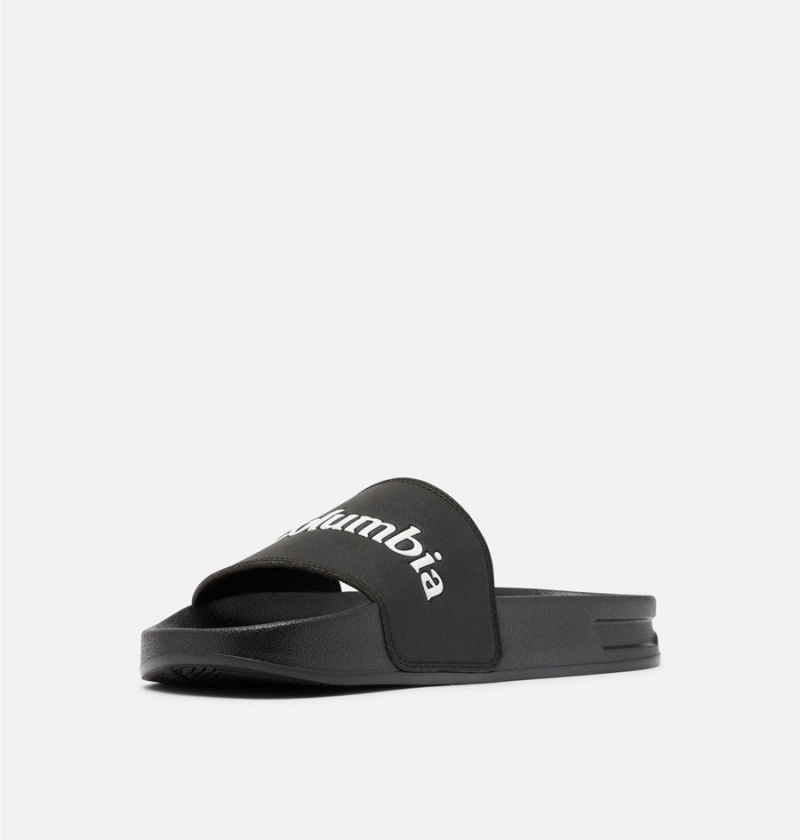 Black Columbia Hood River Slide Men's Sandals | 93510FCZO