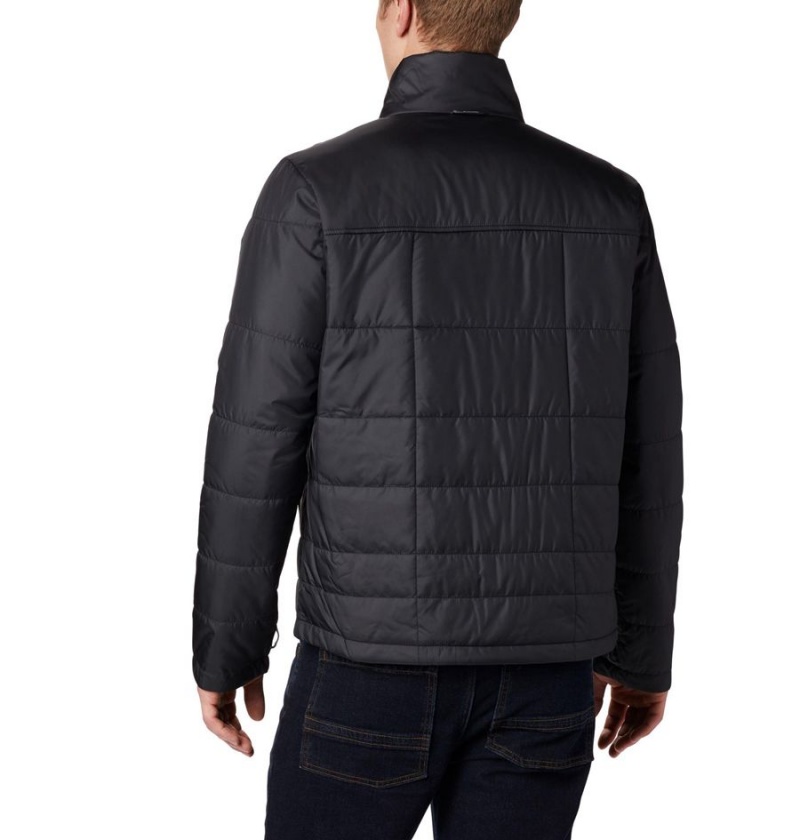 Black Columbia Horizons Pine Interchange Men's 3 In 1 Jackets | 03268BURW