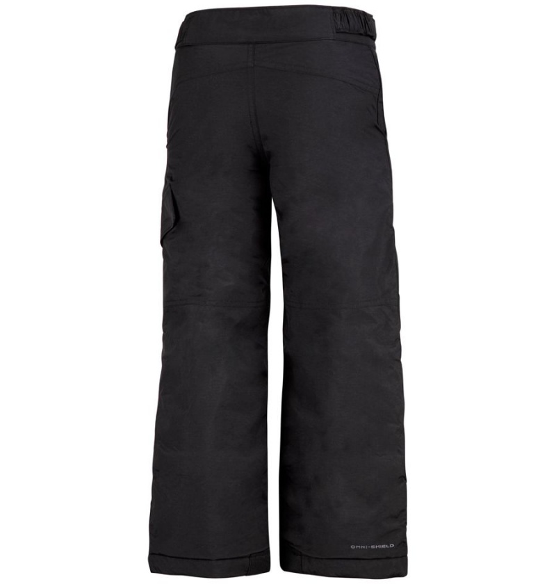 Black Columbia Ice Slope II Insulated Ski Kids' Pants | 93425SJVA