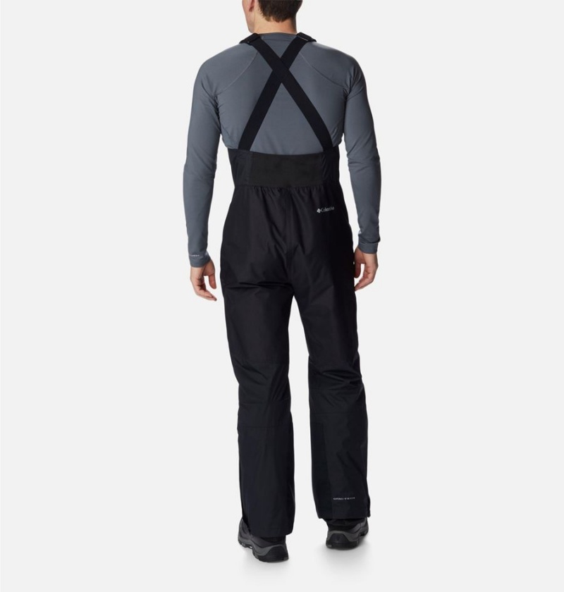 Black Columbia Iceventure Ski Bib Men's Pants | 81367SAZV