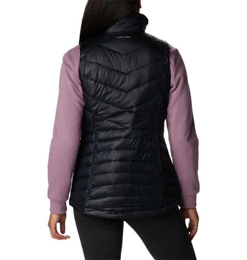 Black Columbia Joy Peak Insulated Women's Vest | 25409ZPRT