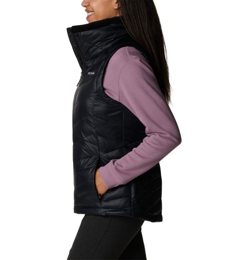 Black Columbia Joy Peak Insulated Women's Vest | 25409ZPRT