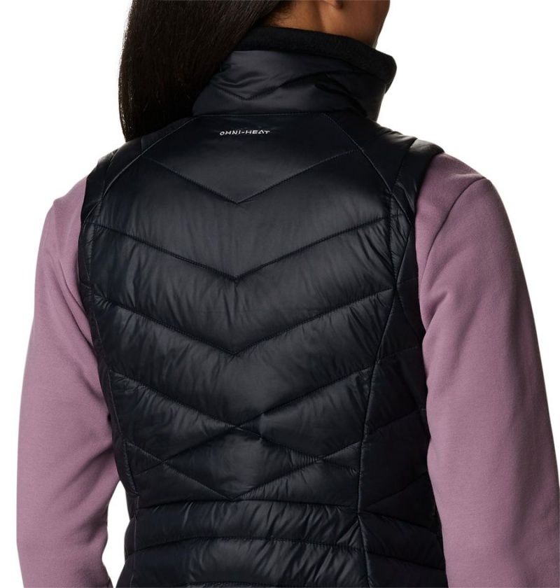 Black Columbia Joy Peak Insulated Women's Vest | 25409ZPRT