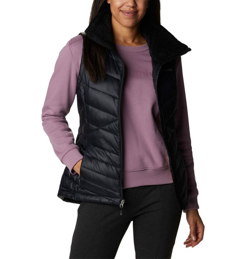 Black Columbia Joy Peak Insulated Women's Vest | 25409ZPRT