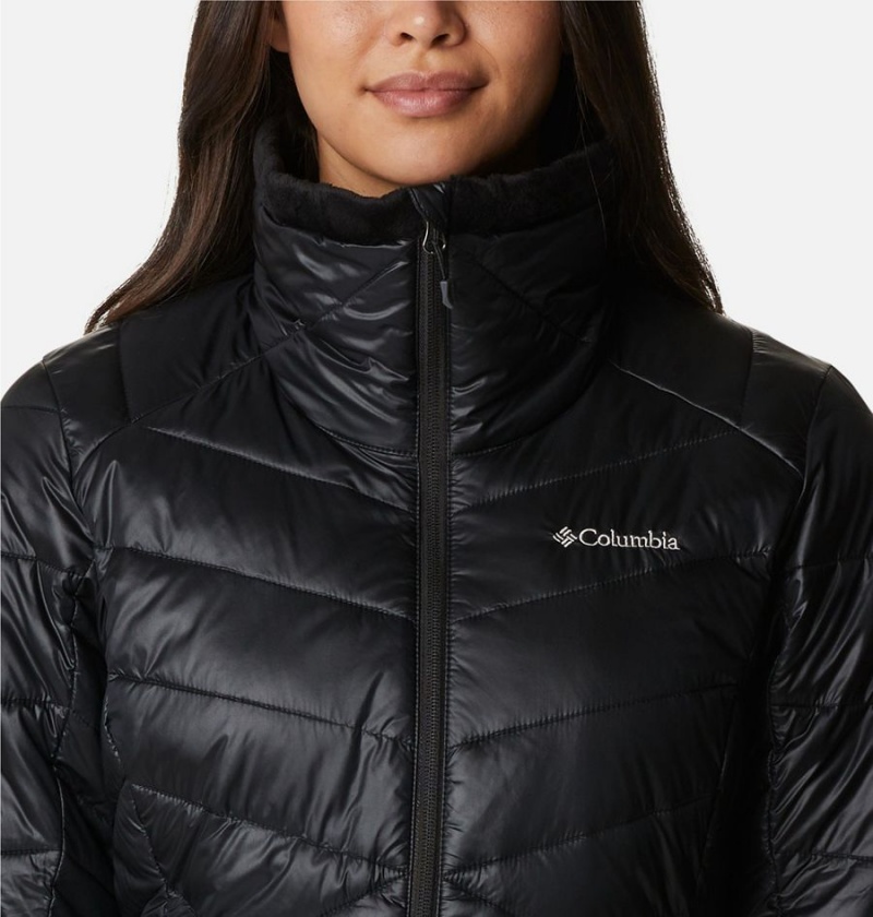 Black Columbia Joy Peak Insulated Women's Puffer Jacket | 19546YMZF