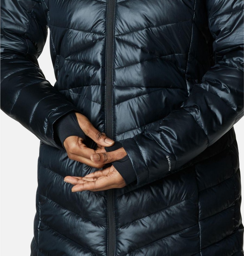 Black Columbia Joy Peak Mid Women's Puffer Jacket | 90435HYZB